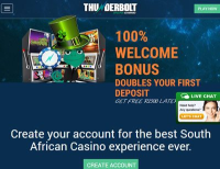 Match Bonuses and Free Spins at Thunderbolt Casino